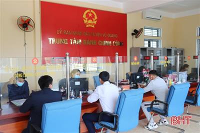 Huyện Vũ Quang (Hà Tĩnh) đẩy mạnh cải cách hành chính trong lĩnh vực tài nguyên môi trường